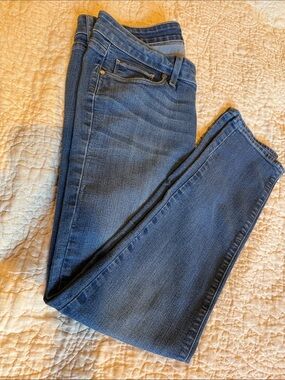 PAIGE Women's Skinny Jeans in Medium Blue Wash